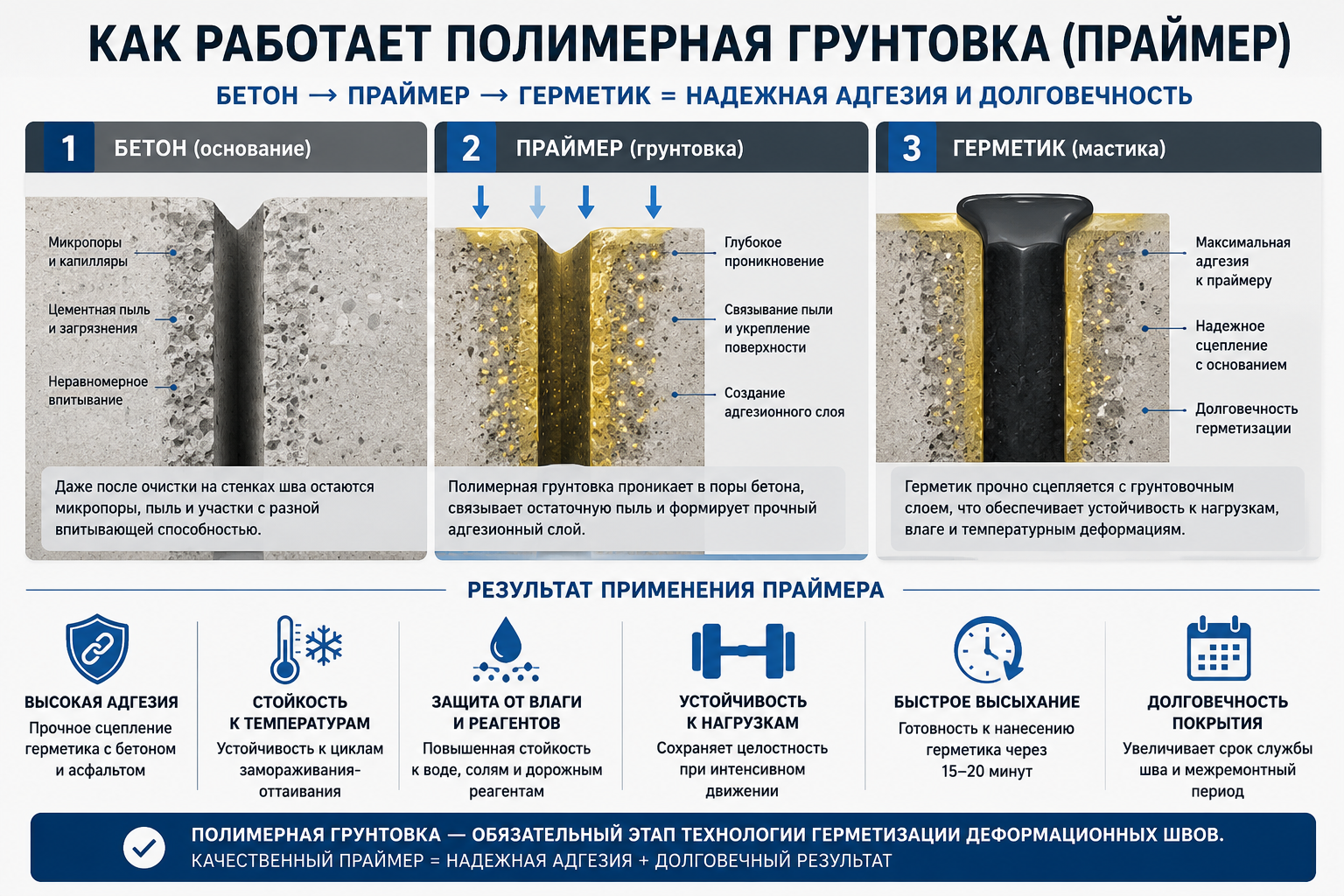 Как работает полимерная грунтовка